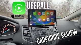 Apple CarPlay in JEDEM Auto amp kabellos Carpuride im Test  Review [upl. by Weaks]