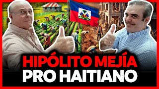 A LA CLARA HIPÓLITO EL PAPÁ DE ABINADER DEFIENDE HAITIANOS TRABAJADORES DE AGRICULTURA CONSTRUCCIÓN [upl. by Acirem]