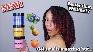 I Tried The NEW Style Factor Edge Booster Gel  Does It Work For Type 4 Natural Hair [upl. by Fessuoy642]