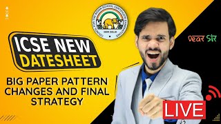 ICSE Class 10 Semester 1 FINAL Datesheet  No Gaps At All  SPECIAL Strategy [upl. by Terrab]