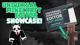 Universal Minecraft Editor Showcase  Modded Villagers Modded Inventory Modded Map And More [upl. by Zipporah]