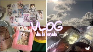 vlog01  dia de feriado ꒰ᐢ ᐢ꒱₊˚⊹ 6AM tardezinha no shopping e churrasco [upl. by Acisse]