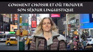 BIEN CHOISIR SON SEJOUR LINGUISTIQUE  Conseils et bons plans pour vraiment progresser [upl. by Irish803]