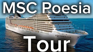 MSC Poesia Tour  Inside Room 9219  E25 [upl. by Dinan]