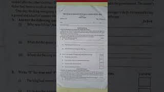 class 6 english 2nd unit test question paper 2024  class 6 english 2nd unit test suggestion 2024 [upl. by Eiznik61]