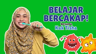 Anak 13 Tahun Belajar Bercakap  Kak Tisha  Gosok Gigi Mengira Bermain Perkataan Pertama [upl. by Rentsch]