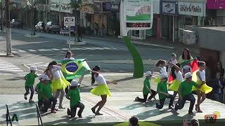 3 Semana da Pátria Coreografia EMEF Vinte e Um de Abril Frederico Westphalen [upl. by Ahseiat]