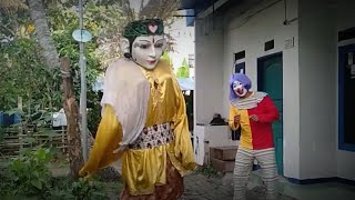 BADUT LUCU VS ONDEL ONDEL CANTIK JOGET TIKTOK part 5  DJ BURUNG PUYUH BURUNG KETUT DI MAKAN BIAWAK [upl. by Beatrix]