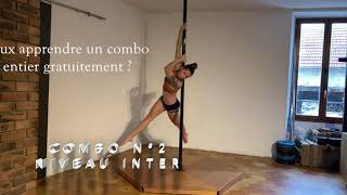 Présentation Pole Dance Combo N°2  Inter [upl. by Aveer]