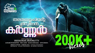 തലയെടുപ്പിന്റെ തലതൊട്ടപ്പൻകർണ്ണൻ  KARNAN The elephant warriorDefeat He NEVER takes it easy [upl. by Vogele550]