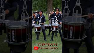 Carolina Crown was incredible last year dci2024 drumcorps drumline [upl. by Heidy]