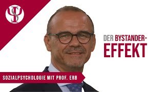 Unterlassene Hilfeleistung  Der BystanderEffekt Sozialpsychologie mit Prof Erb [upl. by Heinrike196]