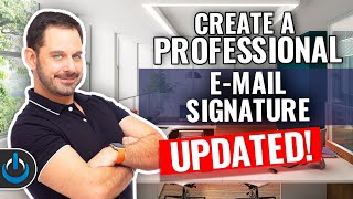 Create A FREE Professional EMail Signature UPDATED 2023 Version [upl. by Clarke51]