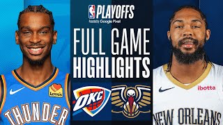 1 THUNDER at 8 PELICANS  FULL GAME 3 HIGHLIGHTS  April 27 2024 [upl. by Ariuqahs]