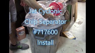 Jet Cyclonic Chip Separator  Install timelapse [upl. by Raina573]