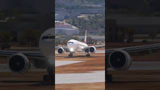 beautiful view of airplanes when landing eps1763 [upl. by Annoled485]