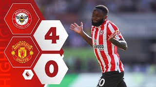 Brentford 40 Manchester United  The Bees THRASH The Red Devils [upl. by Zednanref]