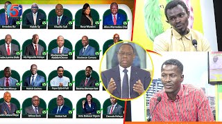 La Liste Officielle aux Candidats qui vont finalement participer au DialogueCheikh Omar et S Niang [upl. by Melody]