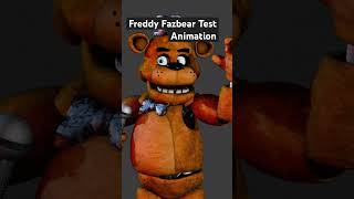 Freddy Fazbear Test animation fnaf fnafblender testanimation freddyfazbear [upl. by Rakel]