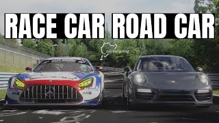 Can The Porsche 911 Turbo S Beat A GT3 At The NORDSCHLEIFE [upl. by Nel]