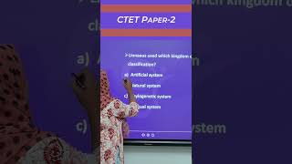 CTET PAPER 2  BIOLOGY IMPORTANT QUESTION DISCUSSION  CTET EXAM 2024 [upl. by Jepson]