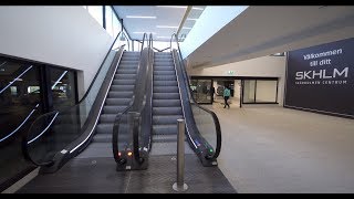 Sweden Stockholm Skärholmen Centrum 17X escalator 4X elevator [upl. by Pen]