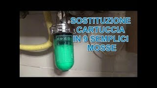 Caldaia cambio cartuccia anticalcare Tutorial [upl. by Nohcim]