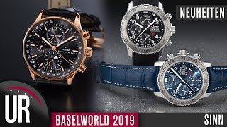 Sinn 🤩 überrascht mit tollen Uhren auf der Baselworld 2019 [upl. by Damal]