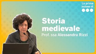 La prima lezione di Storia Medievale  Alessandra Rizzi [upl. by Yud409]