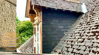 RESTORING the last ORIGINAL château window  on the third floor Ep 66 [upl. by Goddard574]