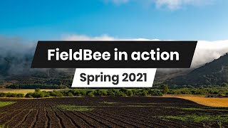 FieldBee L2 RTK GNSS receiver and Mechanical Autosteer in Action Spring 2021  Farmers use cases [upl. by Danby]