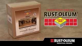 RustOleum Industrial  Medici Decorative Polyurea Floor Coating [upl. by Camfort]