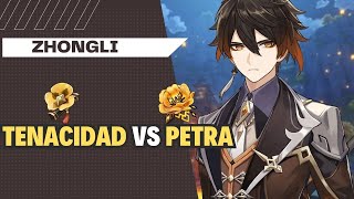 ✔️​ZHONGLI✔️​TENACIDAD GEOARMADA VS PETRA ARCAICA✔️​COMPARATIVA [upl. by Aicyle]