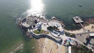 Aerial photography of Beidaihe Qinhuangdao China  航拍秦皇岛北戴河 [upl. by Meekyh]