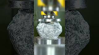 Aluminium vs hydrolic press 💥shorts viralvideo hydraulicpress satisfying relaxing trending [upl. by Krm880]