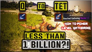 BDO  Manos Enhancing 0 to TET  How to Power Level Gathering  Road to 1600 Mastery  Ep 8 [upl. by Ocram]