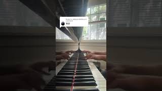 rushe 152 bpm rushe rushepiano pianotok🎹 metronomechallenge metronome pianochallenge [upl. by Nomal654]