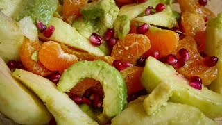 Salade Avocat amp Clémentine 🥑🍊  Sain amp Délicieux [upl. by Leanard]