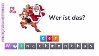Немецкий язык  Лексика по теме РождествоПроверь себяВыпуск 25ВидеоурокиНЕМЕЦКИЙ И НЕ ТОЛЬКО [upl. by Ennaeirrac279]