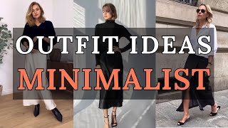 Minimalist Outfit Ideas  Effortlessly Stylish Wardrobe Essentials 2024 Fashion Trends [upl. by Arretahs]