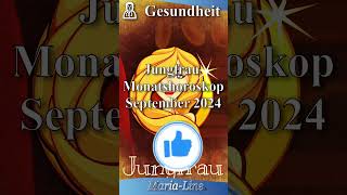 Jungfrau GESUNDHEIT 🩺 Horoskop September 2024 [upl. by Lyndsey]