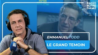 Le Grand Témoin  Emmanuel Todd et la défaite de lOccident [upl. by Aratehs158]