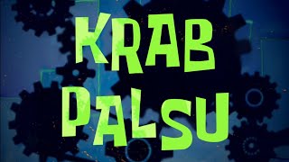 REMAKE Dying for PieImitation Krabs Title Card Indonesian Fanmade [upl. by Thgiwd]