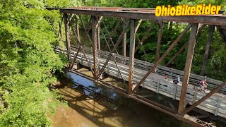 Catrike Expedition and Villager riding the B amp O Rail Trail From Lexington OH to Bellville OH [upl. by Treiber]