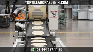 MLR90 Máquina Tortilladora Certificada │ MLR90 Certified Tortilla Machine  Manufacturas Lenin [upl. by Giarla]