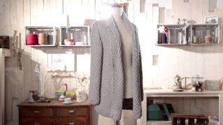 Trailer Deine erste Strickjacke selber stricken [upl. by Jeremias272]