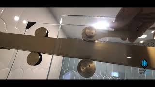 How to Repair a Sliding Shower Door  Cambridge [upl. by Arriaet]