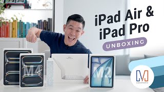 New iPads Unboxing amp First Impressions [upl. by Celestyn414]