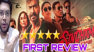 SINGHAM AGAIN REVIEW  SINGHAM AGAIN MOVIE REVIEW  SINGHAM AGAIN FIRST REVIEW  CENSOR REACTION 🔥 [upl. by Macdonald908]