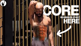 Building Core Strength for Beginners No Crunches [upl. by Yrollam]